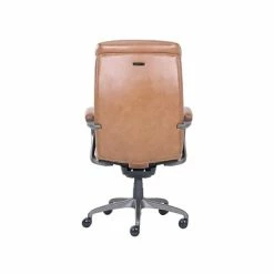 Hot Sale 🌟 Office Chairs La-Z-Boy Aberdeen Ergonomic Bonded Leather Swivel Computer And Desk Chair, Camel (51545-CAM) 😉 -Office Chairs Online store unnamed file 4779