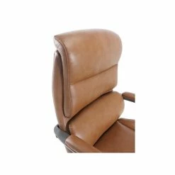 Hot Sale 🌟 Office Chairs La-Z-Boy Aberdeen Ergonomic Bonded Leather Swivel Computer And Desk Chair, Camel (51545-CAM) 😉 -Office Chairs Online store unnamed file 4780