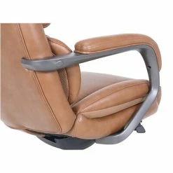Hot Sale 🌟 Office Chairs La-Z-Boy Aberdeen Ergonomic Bonded Leather Swivel Computer And Desk Chair, Camel (51545-CAM) 😉 -Office Chairs Online store unnamed file 4782