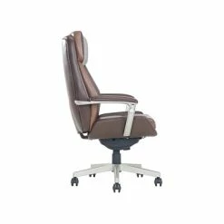 Hot Sale 😀 Office Chairs La-Z-Boy Alton Ergonomic Bonded Leather Swivel Executive Chair, Brown (51544-BRN) 🤩 -Office Chairs Online store unnamed file 4815