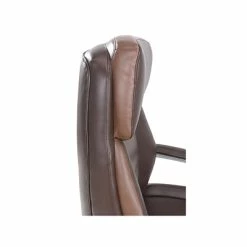 Hot Sale 😀 Office Chairs La-Z-Boy Alton Ergonomic Bonded Leather Swivel Executive Chair, Brown (51544-BRN) 🤩 -Office Chairs Online store unnamed file 4818