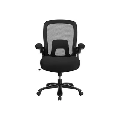 Promo ⌛ Office Chairs Flash Furniture Ergonomic Fabric Swivel Executive Chair, Black (BT-20180-GG) 🤩 3 Promo ⌛ Office Chairs Flash Furniture Ergonomic Fabric Swivel Executive Chair, Black (BT-20180-GG) 🤩