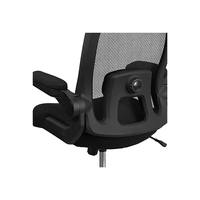Promo ⌛ Office Chairs Flash Furniture Ergonomic Fabric Swivel Executive Chair, Black (BT-20180-GG) 🤩 7 Promo ⌛ Office Chairs Flash Furniture Ergonomic Fabric Swivel Executive Chair, Black (BT-20180-GG) 🤩 - Image 5