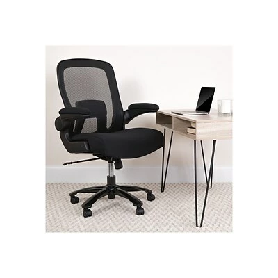 Promo ⌛ Office Chairs Flash Furniture Ergonomic Fabric Swivel Executive Chair, Black (BT-20180-GG) 🤩 10 Promo ⌛ Office Chairs Flash Furniture Ergonomic Fabric Swivel Executive Chair, Black (BT-20180-GG) 🤩 - Image 8