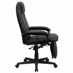 Cheap 🔔 Executive/Managerial Chairs Flash Furniture High-Back LeatherSoft Executive Chair, Fixed Arms, Black (BT70172BK) 😀 -Office Chairs Online store unnamed file 4870