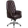 Coupon 🛒 Flash Furniture Executive/Managerial Chairs High Back Traditional Tufted Leather Multifunction Executive Swivel Chair With Arms (BT90269HBN) ⌛ -Office Chairs Online store unnamed file 4886