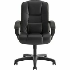 Flash Sale 🔥 Executive/Managerial Chairs HON High-Back Executive Chair, Center-Tilt, Black Vinyl, Contrast Stitching, Fixed Arms (BSXVL131EN11) 🥰 -Office Chairs Online store unnamed file 4896