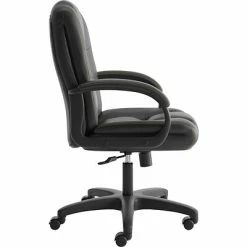 Flash Sale 🔥 Executive/Managerial Chairs HON High-Back Executive Chair, Center-Tilt, Black Vinyl, Contrast Stitching, Fixed Arms (BSXVL131EN11) 🥰 -Office Chairs Online store unnamed file 4897
