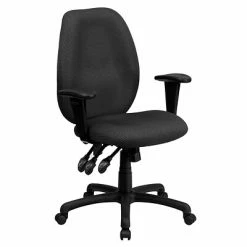 Best Pirce β Flash Furniture High Back Fabric Multi-Functional Ergonomic Task Chairs With Arms (BT6191HGY) π―