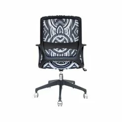 Best Pirce 🧨 Office Chairs The Raynor Group Elizabeth Sutton Gramercy Fabric Swivel Task Chair, Black Grayscale Echo Silver (K-ESGR-BLK-ECHO-SIL) ❤️ -Office Chairs Online store unnamed file 4937