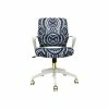 Discount ⌛ Office Chairs The Raynor Group Elizabeth Sutton Gramercy Fabric Swivel Task Chair, White Grayscale Echo Gold (K-ESGR-WHT-ECHO-GLD) 🔔 -Office Chairs Online store unnamed file 4958