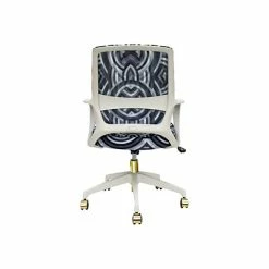 Discount ⌛ Office Chairs The Raynor Group Elizabeth Sutton Gramercy Fabric Swivel Task Chair, White Grayscale Echo Gold (K-ESGR-WHT-ECHO-GLD) 🔔 -Office Chairs Online store unnamed file 4961