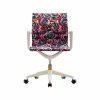 Budget ⌛ Office Chairs The Raynor Group Elizabeth Sutton Wynwood Fabric Swivel Task Chair, Multi Rose White Gold (K-ESWY-WHT-ROSE-GLD) 🤩 -Office Chairs Online store unnamed file 4975