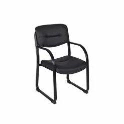 Best Pirce ⌛ Task Chairs Regency Crusoe Bonded Leather Task Chair, Midnight Black (1006BK) 😀