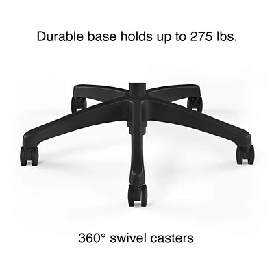Outlet ⌛ Union & Scale Task Chairs Union & Scale™ FlexFit™ Dexley Mesh Task Chair, Black (UN56946) 🥰 7 Outlet ⌛ Union & Scale Task Chairs Union & Scale™ FlexFit™ Dexley Mesh Task Chair, Black (UN56946) 🥰 - Image 6
