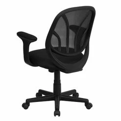 Best reviews of ❤️ Task Chairs Flash Furniture Mid Back Mesh Computer Task Chair With Arms, Black 🎁 -Office Chairs Online store unnamed file 5030