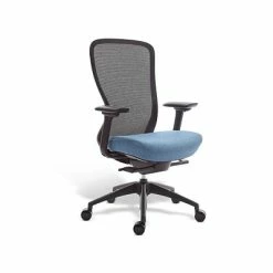 Best Pirce ✔️ Union & Scale Task Chairs Union & Scale™ Workplace2.0™ Ayalon Mesh Back Fabric Task Chair, Black/Blue (UN59411) ✨
