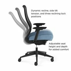 Best Pirce ✔️ Union & Scale Task Chairs Union & Scale™ Workplace2.0™ Ayalon Mesh Back Fabric Task Chair, Black/Blue (UN59411) ✨ -Office Chairs Online store unnamed file 5063