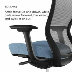 Best Pirce ✔️ Union & Scale Task Chairs Union & Scale™ Workplace2.0™ Ayalon Mesh Back Fabric Task Chair, Black/Blue (UN59411) ✨ -Office Chairs Online store unnamed file 5064