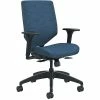 Brand new 🎉 Task Chairs HON Solve Upholstered Charcoal ReActiv Back Mid-Back Task Chair, Midnight Seat Fabric (HONSVU1ACLC90TK) 👏