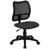 New 😀 Task Chairs Flash Furniture Mesh Task Chair With Fabric Seat, Gray 🤩 -Office Chairs Online store unnamed file 5101