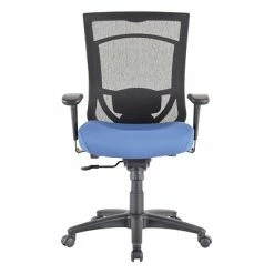 Promo ⌛ Task Chairs Tempur-Pedic® TP7000 Mesh High Back Fabric Chair, Denim (TP7000-DENIM) ⌛