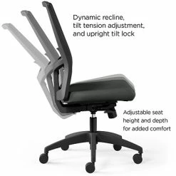 Best Pirce 😀 Union & Scale Task Chairs Union & Scale™ Workplace2.0™ 500 Series Fabric Task Chair, Iron Ore, Adjustable Lumbar, Synchro Seat Slide, Armless 🎁 -Office Chairs Online store unnamed file 5118