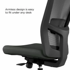 Best Pirce 😀 Union & Scale Task Chairs Union & Scale™ Workplace2.0™ 500 Series Fabric Task Chair, Iron Ore, Adjustable Lumbar, Synchro Seat Slide, Armless 🎁 -Office Chairs Online store unnamed file 5119