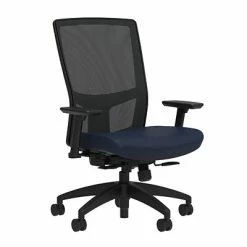 Top 10 ✔️ Union & Scale Task Chairs Union & Scale Workplace2.0™ Fabric Task Chair, Navy, Integrated Lumbar, 2D Arms, Synchro Seat Slide ⌛