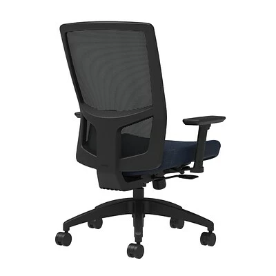 Top 10 ✔️ Union & Scale Task Chairs Union & Scale Workplace2.0™ Fabric Task Chair, Navy, Integrated Lumbar, 2D Arms, Synchro Seat Slide ⌛ 4 Top 10 ✔️ Union & Scale Task Chairs Union & Scale Workplace2.0™ Fabric Task Chair, Navy, Integrated Lumbar, 2D Arms, Synchro Seat Slide ⌛ - Image 2