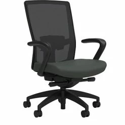Buy 👍 Union & Scale Task Chairs Union & Scale Workplace2.0™ Fabric Task Chair, Iron Ore, Adjustable Lumbar, Fixed Arms, Advanced Synchro Tilt ✔️