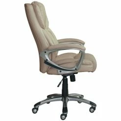 Cheap 😀 Executive/Managerial Chairs Serta Works Bonded Leather Executive Office Chair, American Beige (CH200112) ✔️ -Office Chairs Online store unnamed file 547