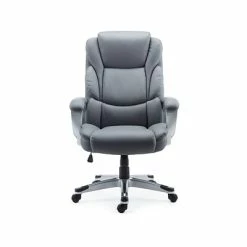 Buy 🤩 Executive/Managerial Chairs Quill Brand® Mcallum Bonded Leather Manager Chair, Gray (51474) 🥰