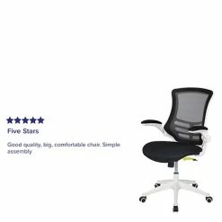 Best Pirce ⭐ Office Chairs Flash Furniture Ergonomic Mesh Swivel Mid-Back Task Office Chair, Black (BLX5MWHBK) 🎁 -Office Chairs Online store unnamed file 568