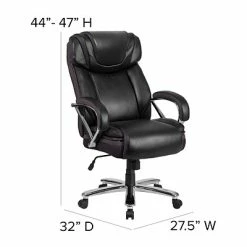 Cheapest ✔️ Executive/Managerial Chairs Flash Furniture HERCULES Series Leather Big & Tall Executive Office Chair, Black (GO2092M1BK) 🥰 -Office Chairs Online store unnamed file 579