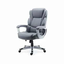 Buy 🤩 Executive/Managerial Chairs Quill Brand® Mcallum Bonded Leather Manager Chair, Gray (51474) 🥰 -Office Chairs Online store unnamed file 59