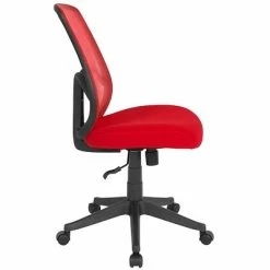 Cheap 🌟 Office Chairs Flash Furniture Salerno Series Ergonomic Mesh Swivel High Back Office Chair, Red (GOWY193ARED) 😍 -Office Chairs Online store unnamed file 593