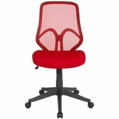 Cheap 🌟 Office Chairs Flash Furniture Salerno Series Ergonomic Mesh Swivel High Back Office Chair, Red (GOWY193ARED) 😍 -Office Chairs Online store unnamed file 594