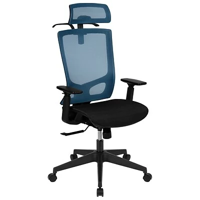 Discount ๐ Office Chairs Flash Furniture Ergonomic Mesh Office Chair, Blue/Black (H28091KYBL) ๐ฅ 3 Discount ๐ Office Chairs Flash Furniture Ergonomic Mesh Office Chair, Blue/Black (H28091KYBL) ๐ฅ
