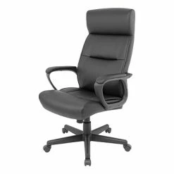 Best Pirce 🛒 Staples Executive/Managerial Chairs Quill Brand® Rutherford Luxura Manager Chair, Black (45608) 🔔 -Office Chairs Online store unnamed file 64