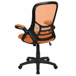 Buy 🔥 Office Chairs Flash Furniture Ergonomic Mesh Swivel High Back Office Chair, Orange (HL00161BKOR) 💯 -Office Chairs Online store unnamed file 640