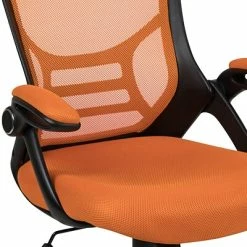 Buy 🔥 Office Chairs Flash Furniture Ergonomic Mesh Swivel High Back Office Chair, Orange (HL00161BKOR) 💯 -Office Chairs Online store unnamed file 641