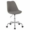 Cheapest 😉 Office Chairs Flash Furniture Aurora Series Fabric Swivel Mid-Back Task Office Chair, Light Gray (CH152783LTGY) 😉