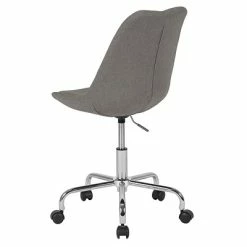 Cheapest 😉 Office Chairs Flash Furniture Aurora Series Fabric Swivel Mid-Back Task Office Chair, Light Gray (CH152783LTGY) 😉 -Office Chairs Online store unnamed file 655