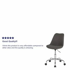 Best reviews of 😍 Office Chairs Flash Furniture Aurora Series Fabric Swivel Mid-Back Task Office Chair, Dark Gray (CH152783DKGY) ✨ -Office Chairs Online store unnamed file 670