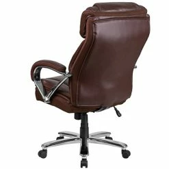 Promo 🤩 Executive/Managerial Chairs Flash Furniture HERCULES Series 500 Big & Tall Leather Executive Swivel Office Chair With Extra Wide Seat, Brown (GO2092M1BN) ✔️ -Office Chairs Online store unnamed file 691