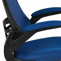 Best deal 🥰 Office Chairs Flash Furniture Ergonomic Mesh Swivel Mid-Back Task Office Chair, Blue (BLX5MBLUE) 👍 -Office Chairs Online store unnamed file 701