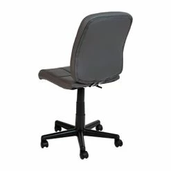 Budget 🌟 Office Chairs Flash Furniture Vinyl Swivel Mid-Back Quilted Task Office Chair, Gray (GO16911GY) 🌟 -Office Chairs Online store unnamed file 727