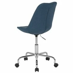 Flash Sale 💯 Office Chairs Flash Furniture Aurora Series Fabric Swivel Mid-Back Task Office Chair, Blue (CH152783BL) 🔔 -Office Chairs Online store unnamed file 741