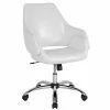 Hot Sale 💯 Office Chairs Flash Furniture Madrid LeatherSoft Swivel Home And Office Mid-Back Chair, White (CH177280WH) 🔥 -Office Chairs Online store unnamed file 752